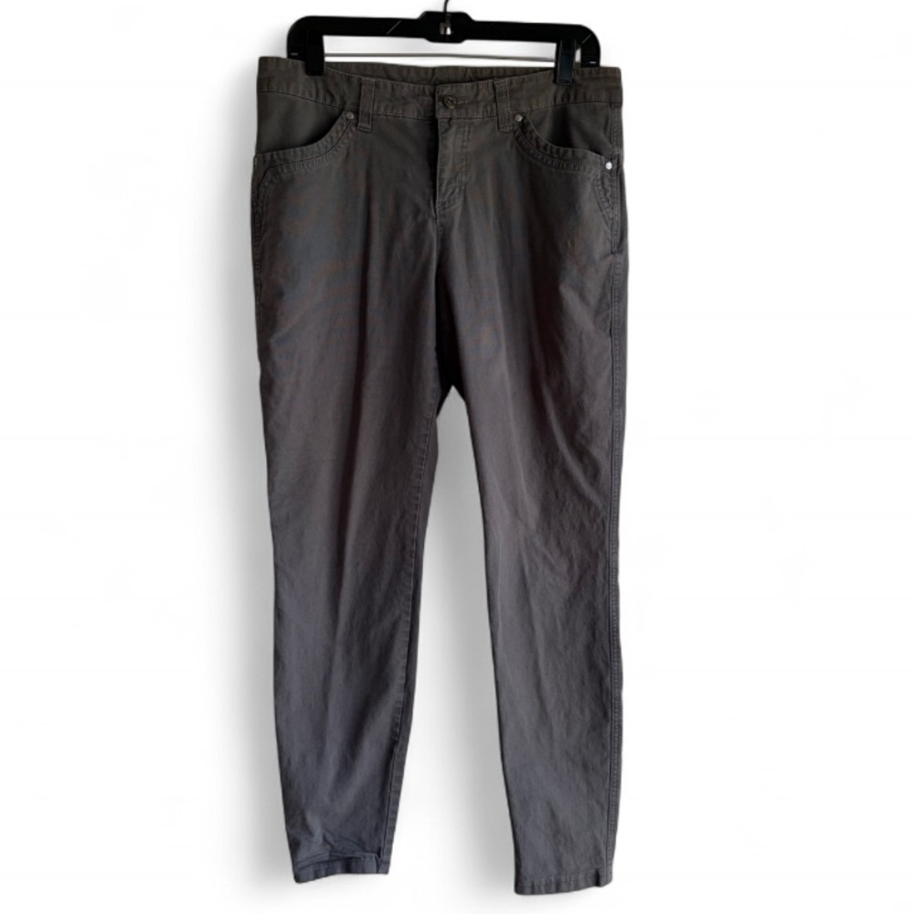 Kuhl Women's Gray Skinny Cotton Chino Pants Size 10